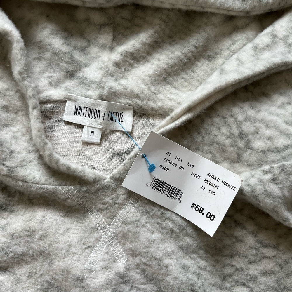 Whiteroom + Cactus Snake Hoodie New with Tags Size Medium - Picture 4 of 9